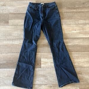 Pistola Jeans Dana High Rise Boot Women 31x30 Joyride Dark Wash Whisker Stretch